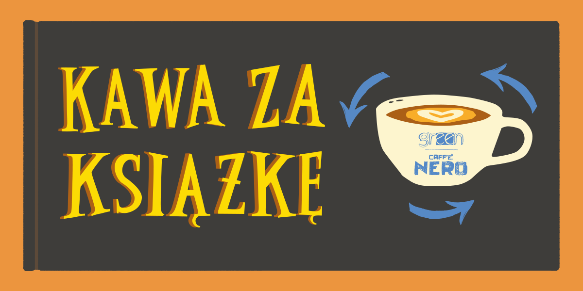 Akcja „Kawa za książkę” powraca do Green Caffè Nero